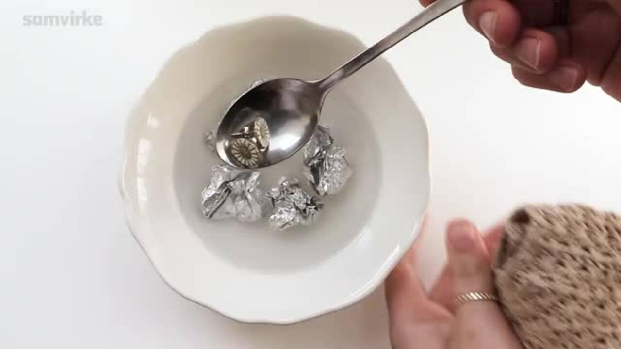 kurve halvkugle hastighed Sådan renser du sølvsmykker - Samvirke video